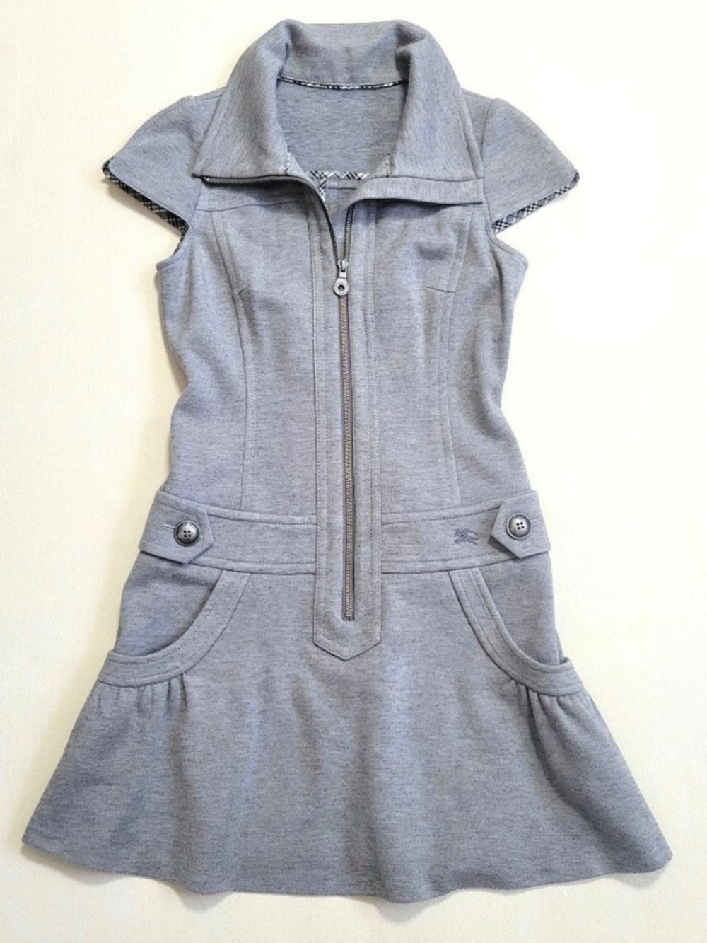 Burberry Blue Label dress gray - Picture 6 of 6